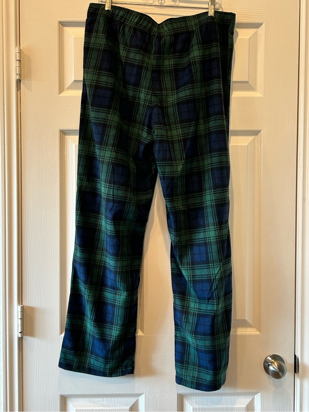 Red & Green Plaid Men’s Pajama Pants Qty 2 Size Large Flannel Feel Wondershop - Picture 7 of 14